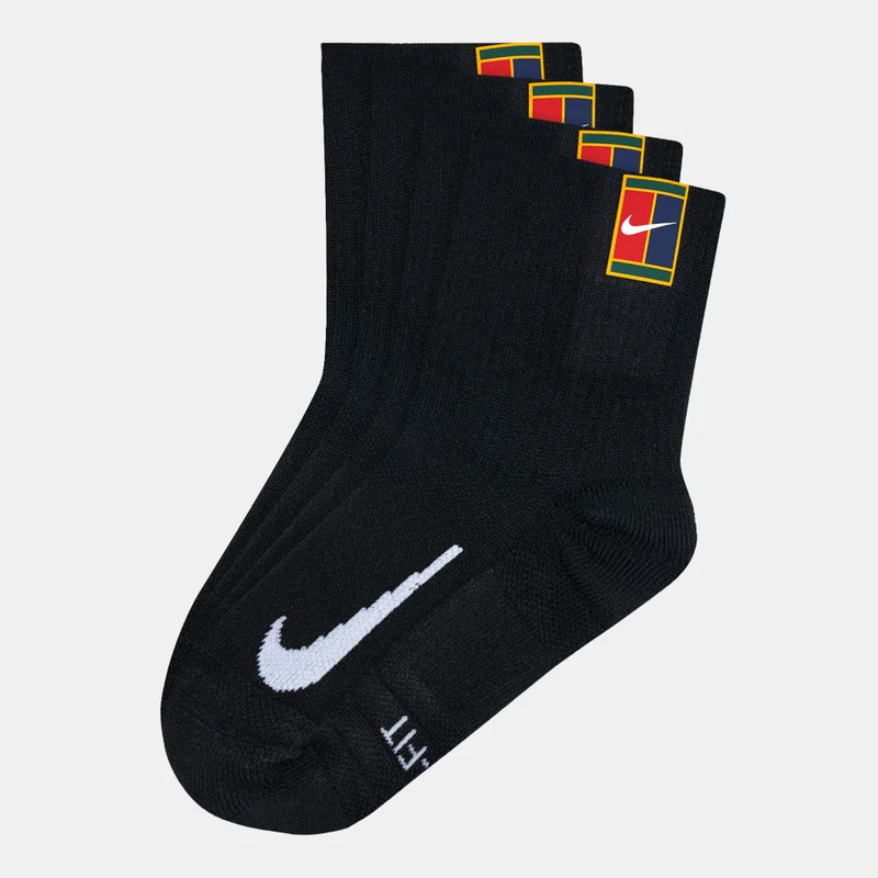 Nike Multiplier Max Tennis Ankle Socks (2 Pairs)